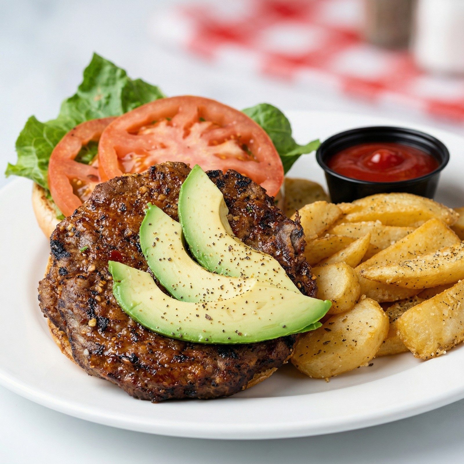 Black Bean Burger.