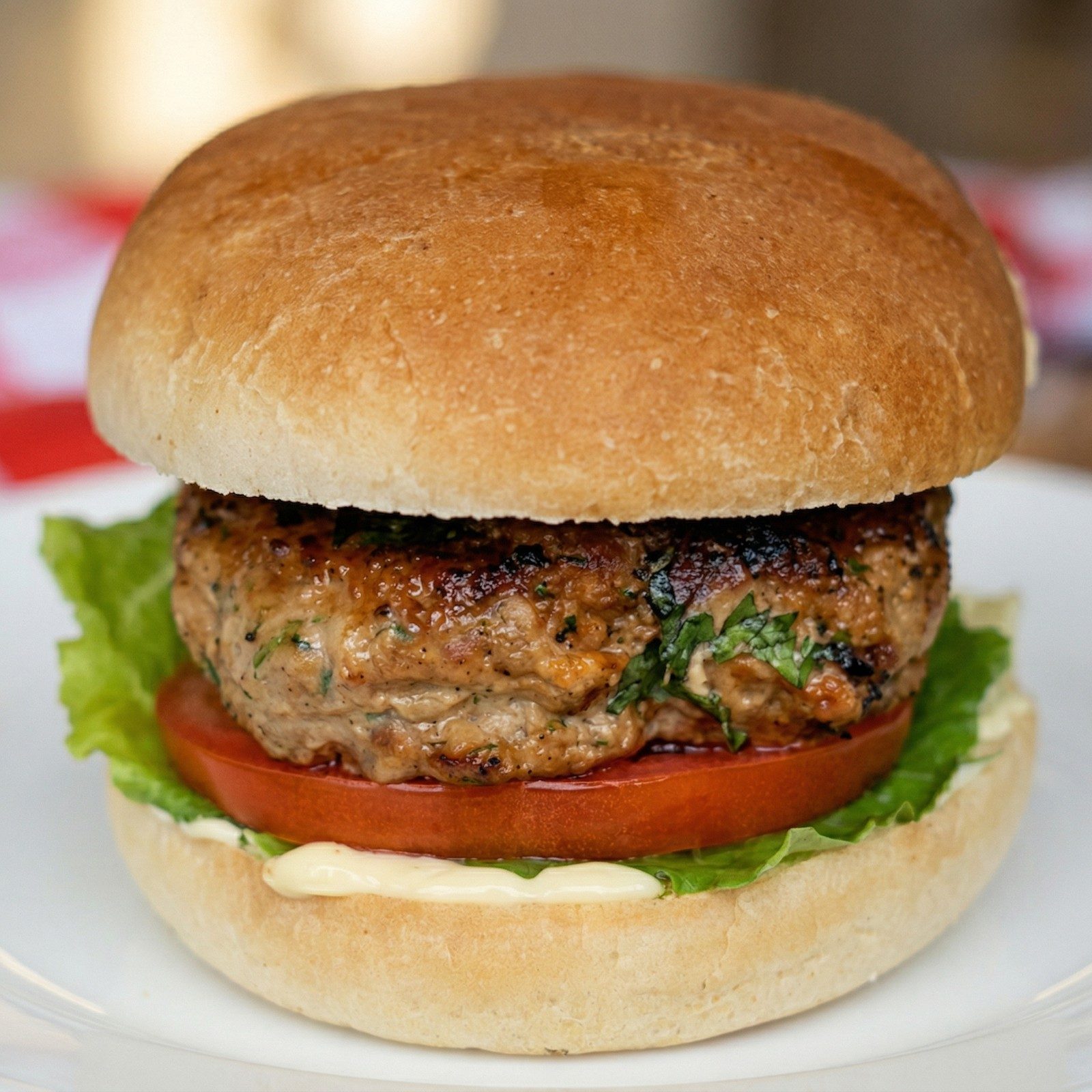 Turkey Burger.